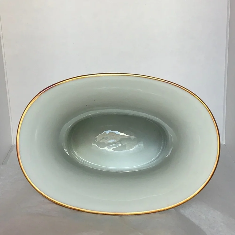 Vintage AK Kaiser Ovid Porcelain Vase called “Desiree” West Germany